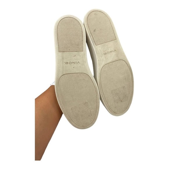 Vince Women's Warren Slip On Gray Suede Leather Loafer Sneakers- Size 8.5 - Picture 4 of 8